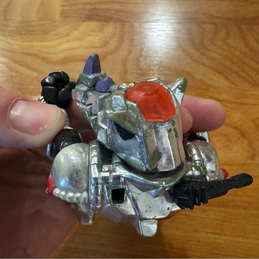 Vtg 1993 Teenage Mutant Ninja Turtles Robotic Rocksteady 4” Figure See Photos - Picture 11 of 13